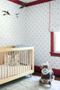 Serendipity Wallpaper Blue Red