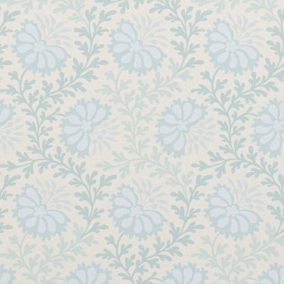 Verbena Wallcovering Seafoam Multi | Sister Parish