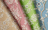 Spring Blossom, Spring Green/Tan on Light Tint