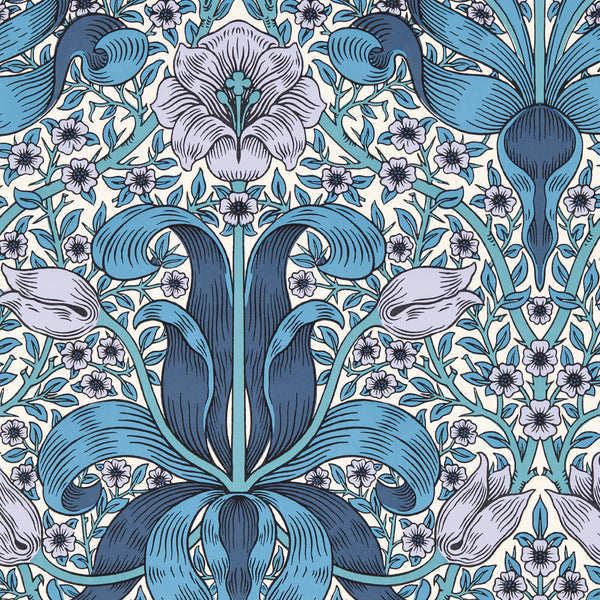 Spring Thicket Indigo/Lilac | Morris & Co.