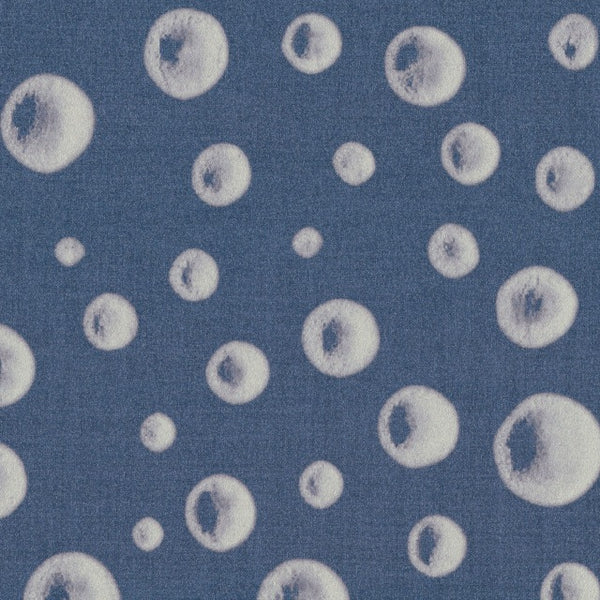 Bouncing Bubbles Mural - Bluebell