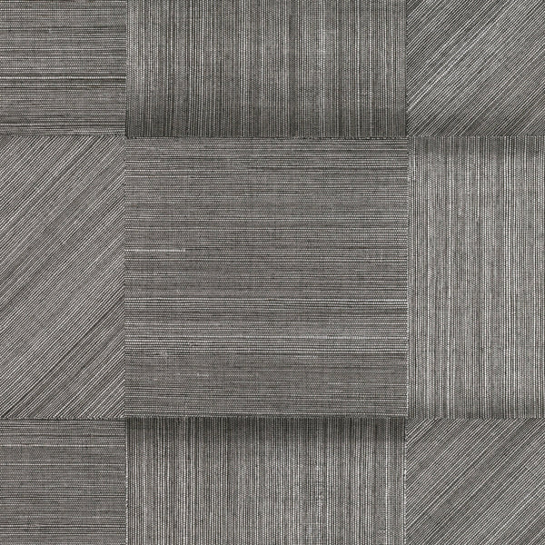 Square Cut, Silver Wallcoverings | Romo