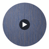 St Joseph Embossed Contemporary Durable Vinyl | Hollywood Wallcoverings Circular Swatch | Hollywood Wallcoverings