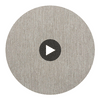 St Joseph Embossed Contemporary Faux Vertical Stria | Hollywood Wallcoverings Circular Swatch | Hollywood Wallcoverings