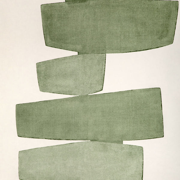 Stacked Wp - Leaf Wallcovering | Kravet Couture