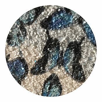 Butterfly Glitter - Blue Multi | Glitter Walls