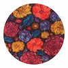 GLM-4073-SAMPLE Floral Glitter Wallcovering Multi Autumn designer-wallcoverings-los-angeles