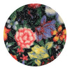 GLM-4079-SAMPLE Foral Glitter Wallcovering Dark Multi designer-wallcoverings-los-angeles