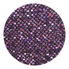 GLM-4123-SAMPLE Fishnet Sequin Glitter Wallcovering Black Lavender Hologram designer-wallcoverings-los-angeles