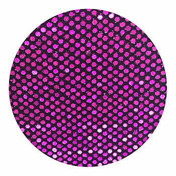 Fishnet Sequin Glitter - Black Fuchsia | Glitter Walls