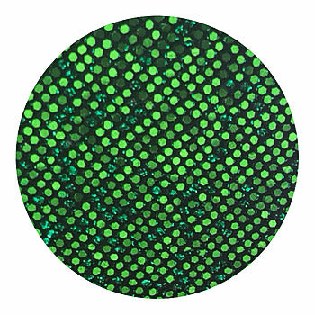 Fishnet Sequin Glitter - Black Green | Glitter Walls