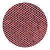GLM-4130-SAMPLE Fishnet Sequin Glitter Wallcovering White Red Hologram designer-wallcoverings-los-angeles