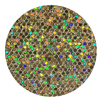 GLM-4131-SAMPLE Fishnet Sequin Glitter Wallcovering White Gold Hologram designer-wallcoverings-los-angeles