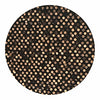 GLM-4133-SAMPLE Fishnet Sequin Glitter Wallcovering Black Bronze designer-wallcoverings-los-angeles