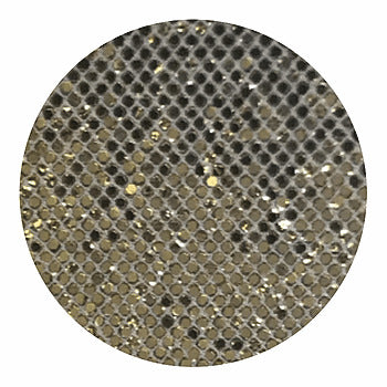Fishnet Sequin Glitter - White Gold | Glitter Walls