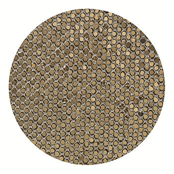 Fishnet Sequin Glitter - White Sand | Glitter Walls