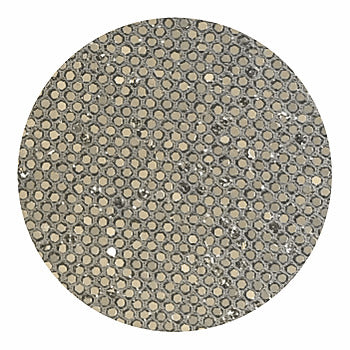 Fishnet Sequin Glitter - White Silver | Glitter Walls