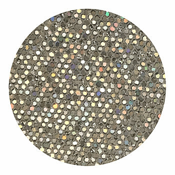 Fishnet Sequin Glitter - White Silver Hologram | Glitter Walls