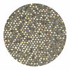 GLM-4146-SAMPLE Fishnet Sequin Glitter Wallcovering White Silver Hologram designer-wallcoverings-los-angeles