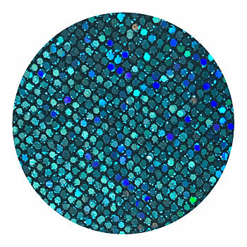 Fishnet Sequin Glitter - Black Blue Hologram | Glitter Walls