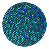 GLM-4148-SAMPLE Fishnet Sequin Glitter Wallcovering Black Blue Hologram designer-wallcoverings-los-angeles