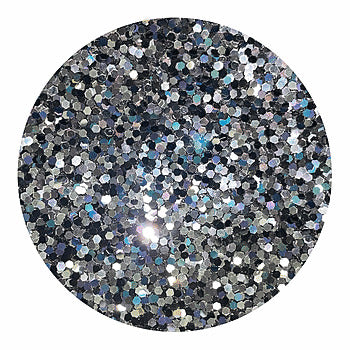 Hollywood Glamour Sequin - Large Flake Silver/Black/Multi | Glitter Walls