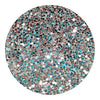 GLM-9220-SAMPLE Hollywood Glamour Sequin Wallcovering Large Flake Silver Black Multi Copy designer-wallcoverings-los-angeles