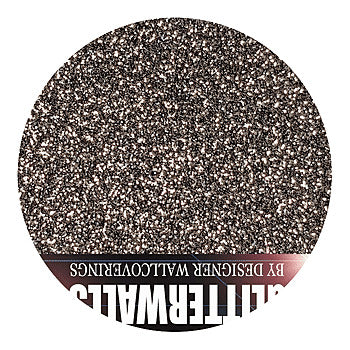 Hollywood Glamour Glitter - Gunmetal | Glitter Walls