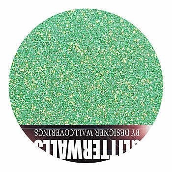 Hollywood Glamour Glitter - Lime Iris | Glitter Walls