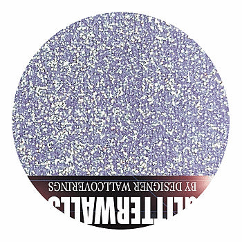 Hollywood Glamour Glitter - Lavendar Iris | Glitter Walls
