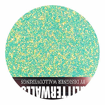 Hollywood Glamour Glitter - Disco Green | Glitter Walls