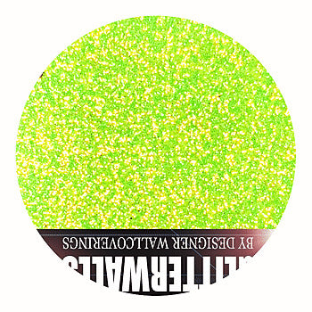 Hollywood Glamour Glitter - Disco Yellow | Glitter Walls
