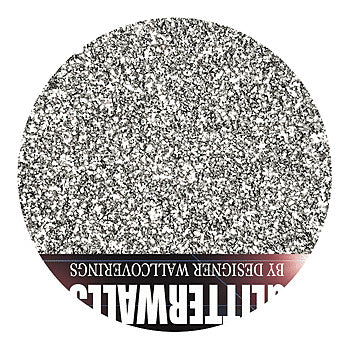 Hollywood Glamour Glitter - Silver Hologram | Glitter Walls