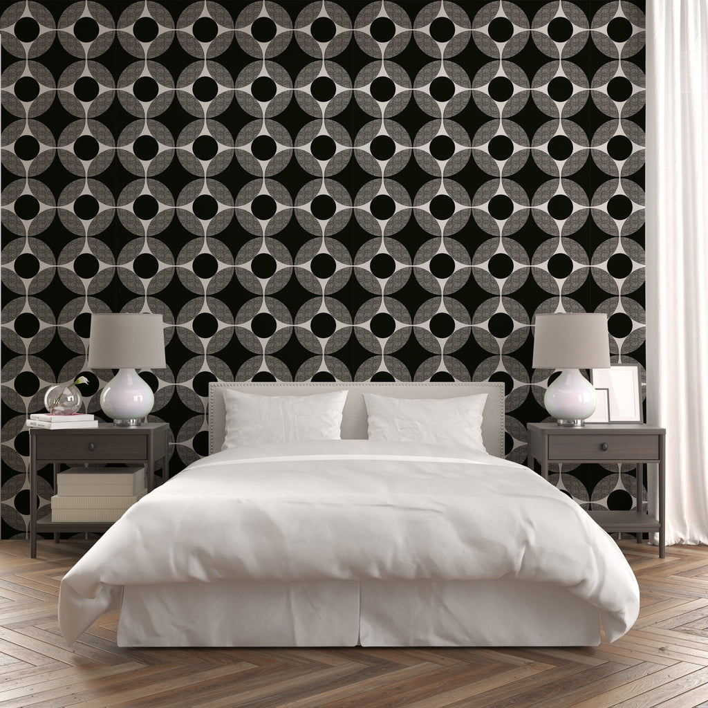 Stella'S 1970'S Vintage Geometric Wallpapers | DW Bespoke Studios To Go