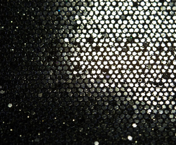 Sting Ray Sequin - Glacier Silver | Glitter Walls