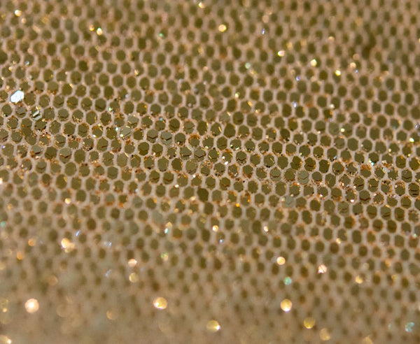 Sting Ray Sequin - Gilded Sand | Glitter Walls