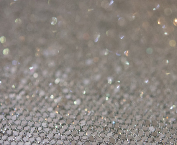 Sting Ray Sequin - Silver Glaze | Glitter Walls
