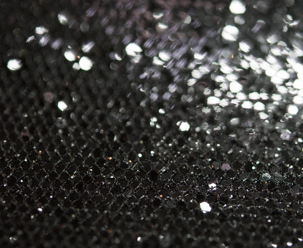 Sting Ray Sequin - Black Knight | Glitter Walls