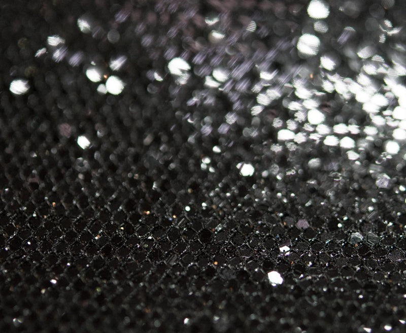 Sting Ray Sequin - Black Knight | Glitter Walls swatch