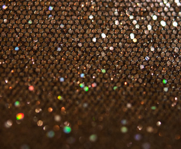 Sting Ray Sequin - Bronze Multi | Glitter Walls