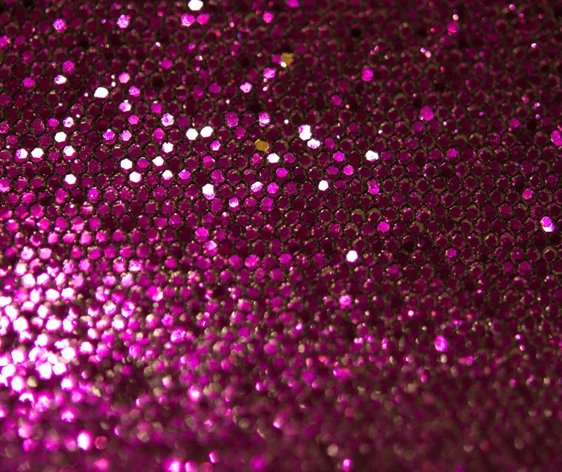 Sting Ray Sequin - Deep Fuschia Pink Purple | Glitter Walls swatch