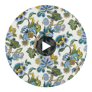 Stockbridge Fabrics (af16137) – Lavender and Blue | Thibaut Circular Swatch | Thibaut