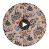 Stockbridge Fabrics (af16140) – Blush | Thibaut Circular Swatch | Thibaut