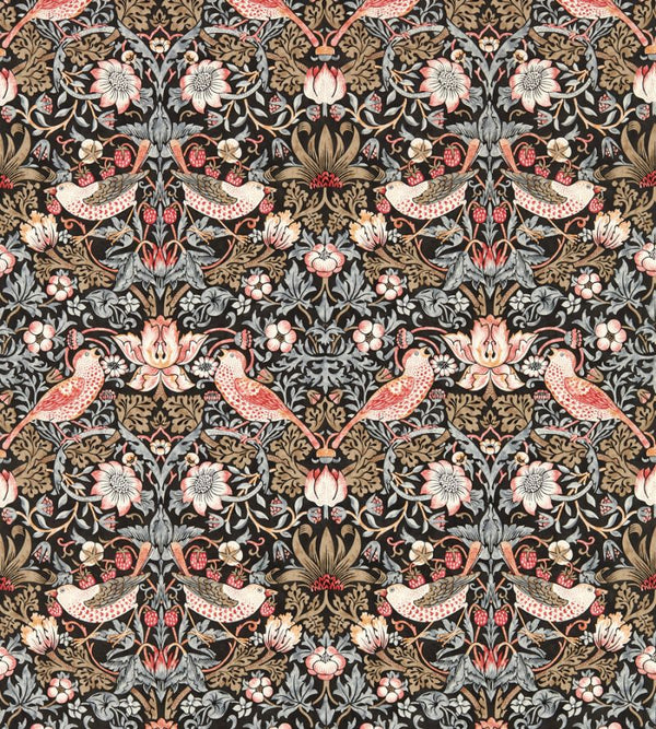 Strawberry Thief Fashioned Old Wallcovering | William Morris