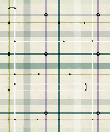 Subway Lilac Wallcovering | Tres Tintas