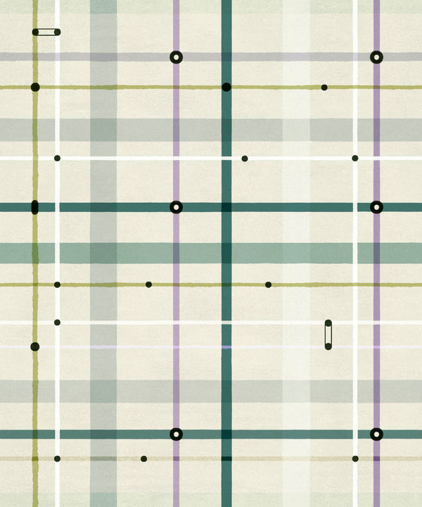Subway Lilac Wallcovering | Tres Tintas