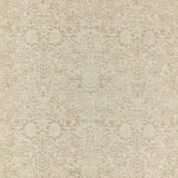 Sunflower Caffoy Velvet Fired Biscuit | Morris & Co.