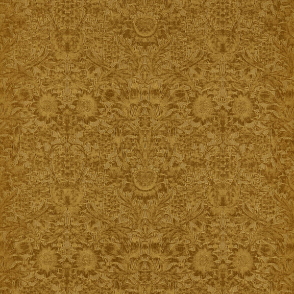 Sunflower Caffoy Velvet Sussex Rush | Morris & Co.