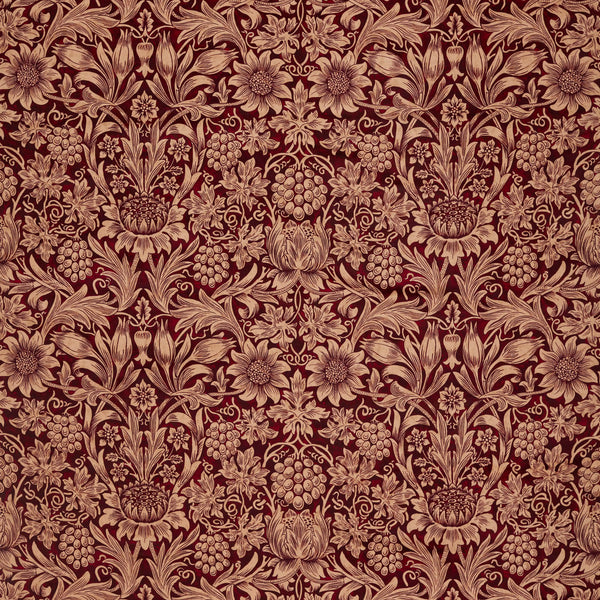 Sunflower Velvet Kermes/Birch | Morris & Co.