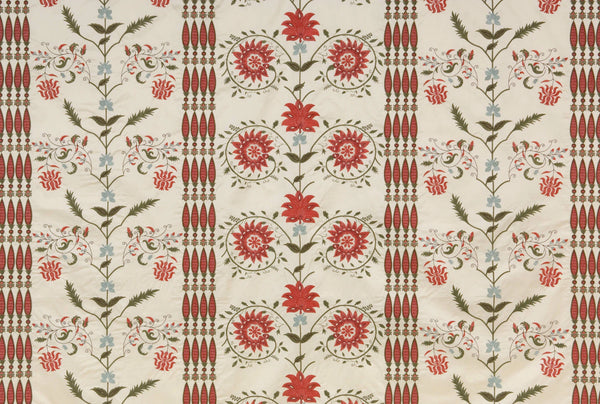 Les colonnes - broderie Multicolore | Pierre Frey